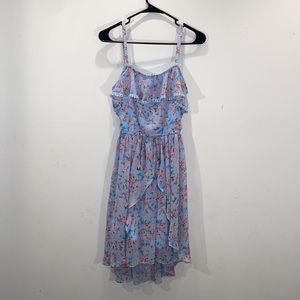 Sun dress with flowing layers. D-Signed